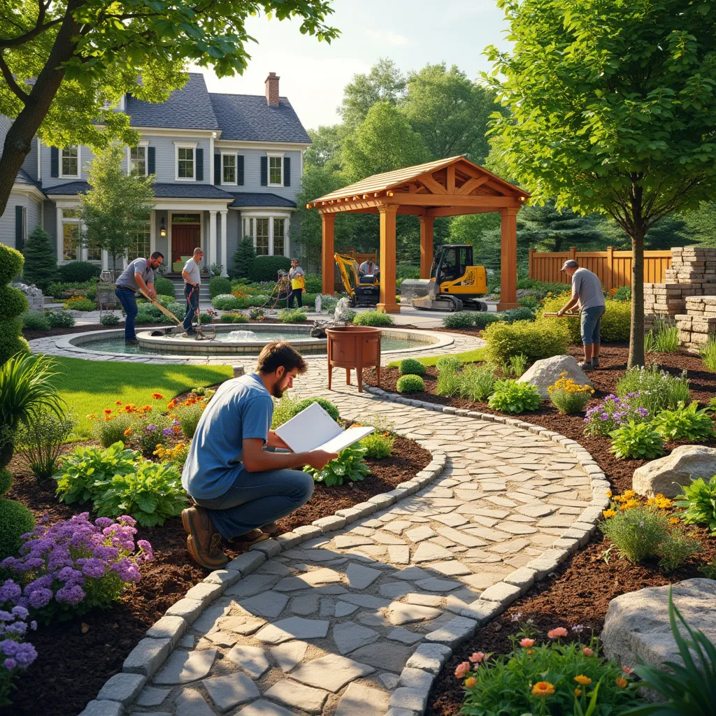 Bahçe Düzenleme işlemleri 